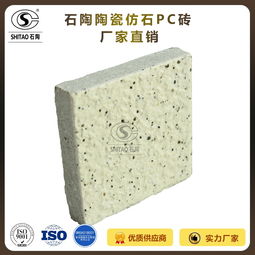 专业生产pc砖 陶瓷仿花岗岩路面砖 30mm厚人行道仿石防滑砖